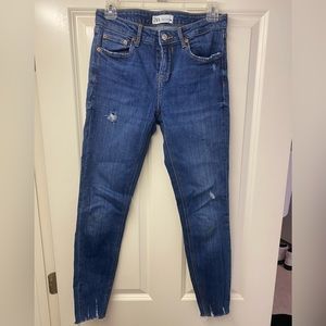 Zara Distressed Denim